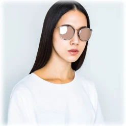 Linda Farrow - 251 C52 Oval Sunglasses - Marble - Linda Farrow Eyewear - Avvenice
