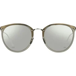 Linda Farrow - 251 C35 Oval Sunglasses - Truffle - Linda Farrow Eyewear - Avvenice