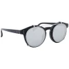 Linda Farrow - 569 C2 Oval Sunglasses - Black - Linda Farrow Eyewear - Avvenice