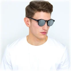 Linda Farrow - 569 C2 Oval Sunglasses - Black - Linda Farrow Eyewear - Avvenice