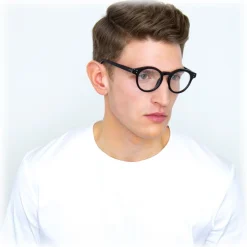 Linda Farrow - 569 C2 Oval Sunglasses - Black - Linda Farrow Eyewear - Avvenice