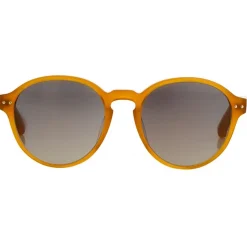 Linda Farrow - 40 C10 Oval Sunglasses - Translucent Honey - Linda Farrow Eyewear - Avvenice