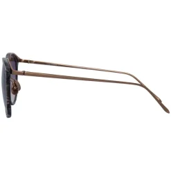 Linda Farrow - 251 C41 Oval Sunglasses - Grey Marble - Linda Farrow Eyewear - Avvenice