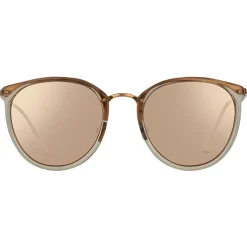 Linda Farrow - 251 C36 Oval Sunglasses - Ash - Linda Farrow Eyewear - Avvenice
