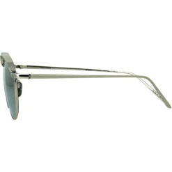 Linda Farrow - 623 C2 Oval Sunglasses - White Gold - Linda Farrow Eyewear - Avvenice