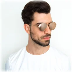 Linda Farrow - 646 C3 Oval Sunglasses - Rose Gold - Linda Farrow Eyewear - Avvenice