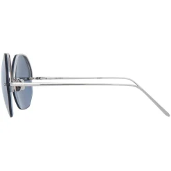 Linda Farrow - 567 C2 Oversized Sunglasses - White Gold - Linda Farrow Eyewear - Avvenice