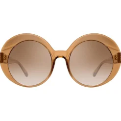 Linda Farrow - 844 C4 Oversized Sunglasses - Tobacco - Linda Farrow Eyewear - Avvenice