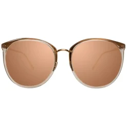 Linda Farrow - 747 C5 Oversized Sunglasses - Ash - Linda Farrow Eyewear - Avvenice