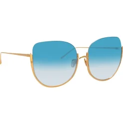 Linda Farrow - 847 C5 Oversized Sunglasses - Rose Gold - Linda Farrow Eyewear - Avvenice