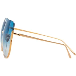 Linda Farrow - 847 C5 Oversized Sunglasses - Rose Gold - Linda Farrow Eyewear - Avvenice