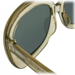 Linda Farrow - 600 C6 Oversized Sunglasses - Truffle - Linda Farrow Eyewear - Avvenice