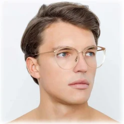 Linda Farrow - 747 C10 Oversized Optical Frames - Ash - Linda Farrow Eyewear - Avvenice