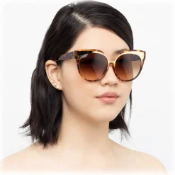 Linda Farrow - 790 C2 Oversized Sunglasses - Tortoise - Linda Farrow Eyewear - Avvenice