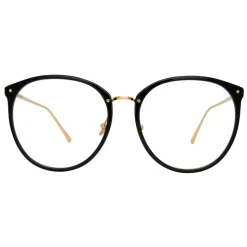 Linda Farrow - 747 C7 Oversized Optical Frames - Black - Linda Farrow Eyewear - Avvenice