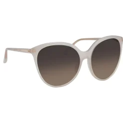 Linda Farrow - 496 C6 Oversized Sunglasses - Candyfloss - Linda Farrow Eyewear - Avvenice