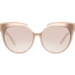 Linda Farrow - 790 C6 Oversized Sunglasses - Milky Pink - Linda Farrow Eyewear - Avvenice