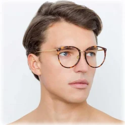Linda Farrow - 747 C9 Oversized Optical Frames - Tortoise - Linda Farrow Eyewear - Avvenice
