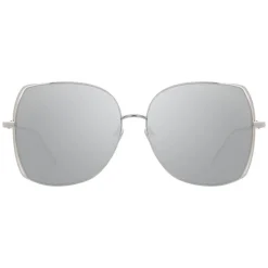 Linda Farrow - 590 C2 Oversized Sunglasses - White Gold - Linda Farrow Eyewear - Avvenice