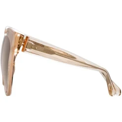 Linda Farrow - 790 C4 Oversized Sunglasses - Ash - Linda Farrow Eyewear - Avvenice