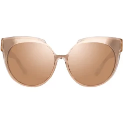 Linda Farrow - 790 C4 Oversized Sunglasses - Ash - Linda Farrow Eyewear - Avvenice