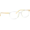 Linda Farrow - 486 C4 Rectangular Optical Frames - Clear - Linda Farrow Eyewear - Avvenice