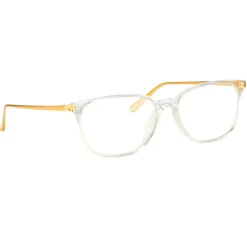 Linda Farrow - 486 C4 Rectangular Optical Frames - Clear - Linda Farrow Eyewear - Avvenice