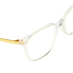 Linda Farrow - 486 C4 Rectangular Optical Frames - Clear - Linda Farrow Eyewear - Avvenice