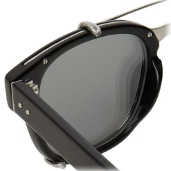Linda Farrow - 584 C2 Rectangular Sunglasses - Black - Linda Farrow Eyewear - Avvenice