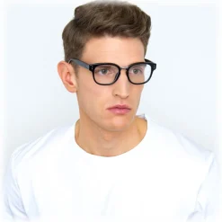 Linda Farrow - 584 C2 Rectangular Sunglasses - Black - Linda Farrow Eyewear - Avvenice