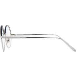 Linda Farrow - 583 C3 Round Optical Frames - White Gold - Linda Farrow Eyewear - Avvenice