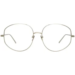 Linda Farrow - 750 C2 Round Optical Frames - White Gold - Linda Farrow Eyewear - Avvenice