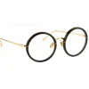 Linda Farrow - 239 C1 Round Optical Frames - Black - Linda Farrow Eyewear - Avvenice