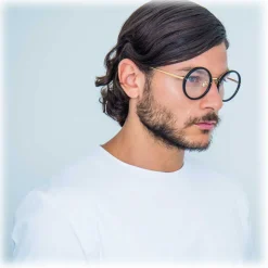 Linda Farrow - 239 C1 Round Optical Frames - Black - Linda Farrow Eyewear - Avvenice