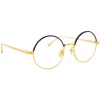 Linda Farrow - 583 C1 Round Optical Frames - Gold - Linda Farrow Eyewear - Avvenice