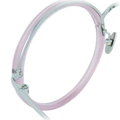 Linda Farrow - 239 C63 Round Optical Frames - Milky Purple - Linda Farrow Eyewear - Avvenice