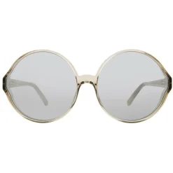 Linda Farrow - 657 C6 Round Sunglasses - Truffle - Linda Farrow Eyewear - Avvenice