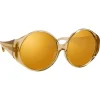 Linda Farrow - 714 C6 Round Sunglasses - Dew - Linda Farrow Eyewear - Avvenice