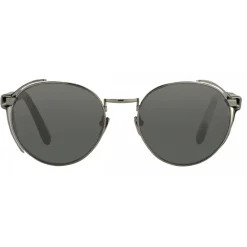 Linda Farrow - 300 C11 Round Sunglasses - Titanium - Linda Farrow Eyewear - Avvenice