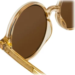 Linda Farrow - 650 C4 Round Sunglasses - Ash - Linda Farrow Eyewear - Avvenice