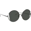 Linda Farrow - 851 C7 Round Sunglasses - Nickel - Linda Farrow Eyewear - Avvenice