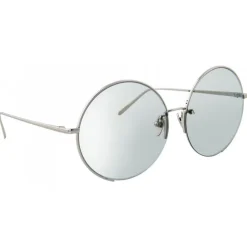 Linda Farrow - 626 C6 Square Sunglasses - White Gold - Linda Farrow Eyewear - Avvenice