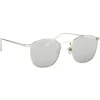 Linda Farrow - 479 C2 Square Sunglasses - White Gold - Linda Farrow Eyewear - Avvenice