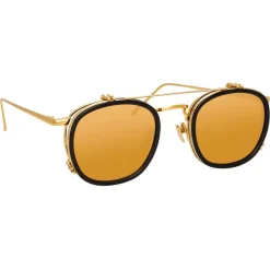 Linda Farrow - 743 C2 Square Sunglasses - Black - Linda Farrow Eyewear - Avvenice