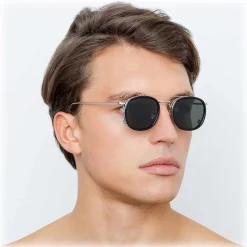 Linda Farrow - 743 C3 Square Sunglasses - Black - Linda Farrow Eyewear - Avvenice