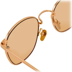 Linda Farrow - 479 C11 Square Sunglasses - Rose Gold - Linda Farrow Eyewear - Avvenice