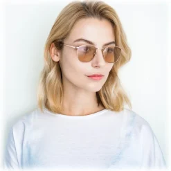Linda Farrow - 479 C11 Square Sunglasses - Rose Gold - Linda Farrow Eyewear - Avvenice