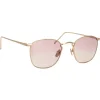 Linda Farrow - 479 C15 Square Sunglasses - Light Gold - Linda Farrow Eyewear - Avvenice