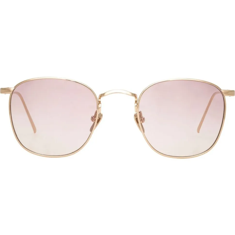 Linda Farrow - 479 C15 Square Sunglasses - Light Gold - Linda Farrow Eyewear - Avvenice