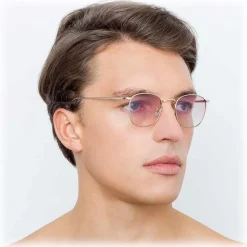 Linda Farrow - 479 C15 Square Sunglasses - Light Gold - Linda Farrow Eyewear - Avvenice